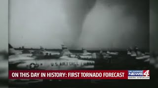 First tornado forecast made 75 years ago