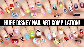 New Nail Art 2023 | Disney Nail Art Tutorial Design Compilation