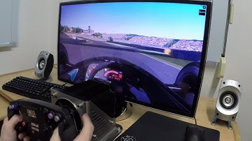 rFactor 2 DX11 SimuCUBE Ferrari 643 Barcelona with Direct Drive Wheel