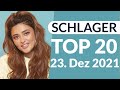 SCHLAGER CHARTS TOP 20 - Die aktuelle Wertung vom 23. Dezember 2021