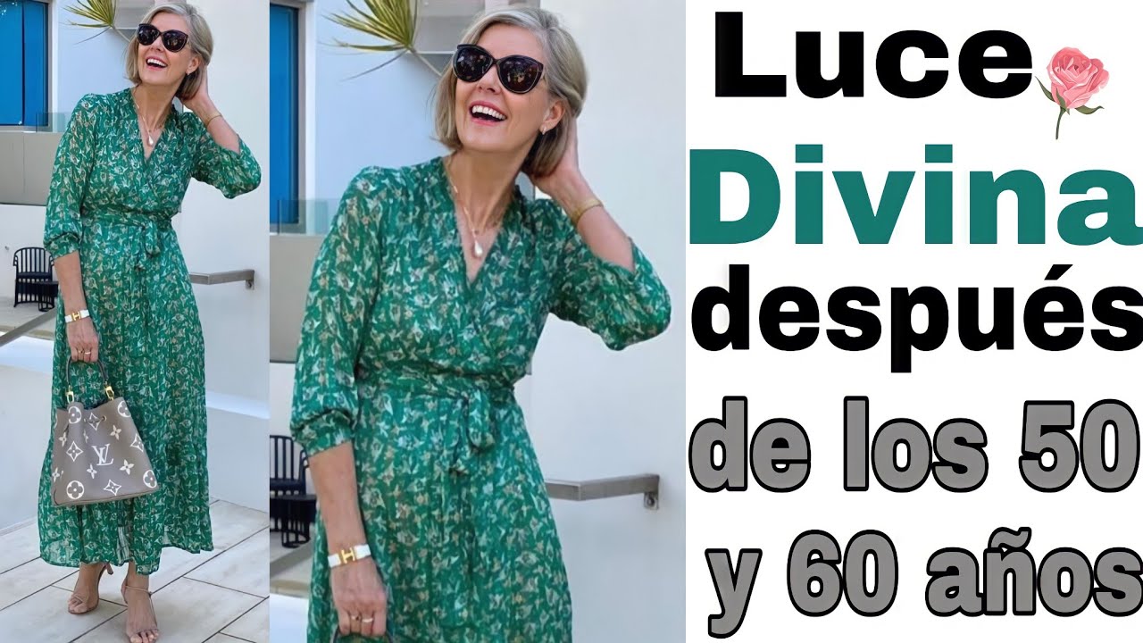 COMO VESTIR A LOS 50 60 Y 70 AÑOS LOOKS PARA SEÑORAS MODERNAS - YouTube