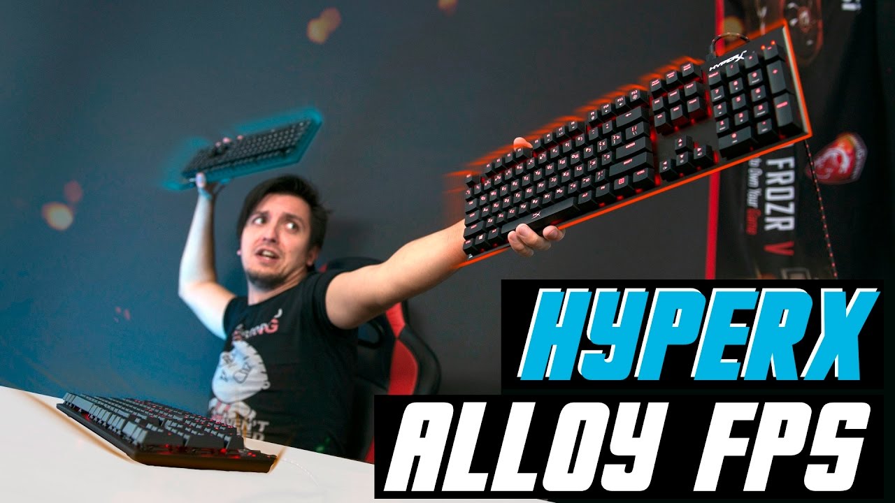 ТИПЫ МЕХАНИК: 3 ОТТЕНКА HYPERX ALLOY FPS