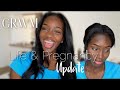 GRWM Hair &amp; Makeup | Chit Chat &amp; Life update | Pregnancy Update | Second Trimester Update