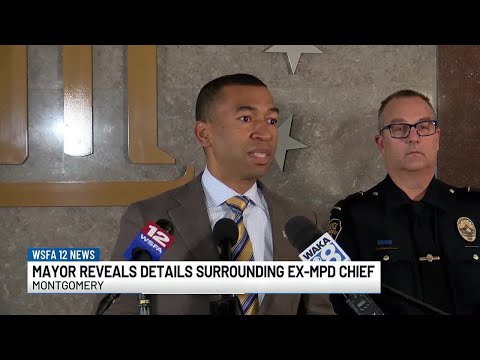 Montgomery mayor addresses police chief’s resignation