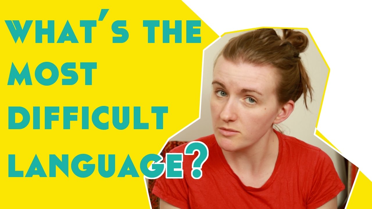 Most difficult languages to learn