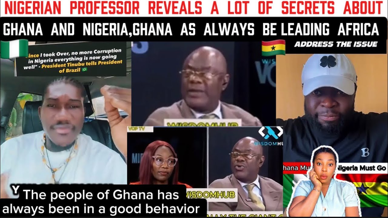 Нигерийский профессор раскрывает множество секретов между Ганой и Нигерией, и вот почему он так г...
