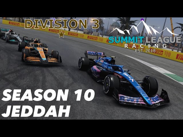 SLRF1 | Season 10 - Division 3 - Jeddah Race Replay