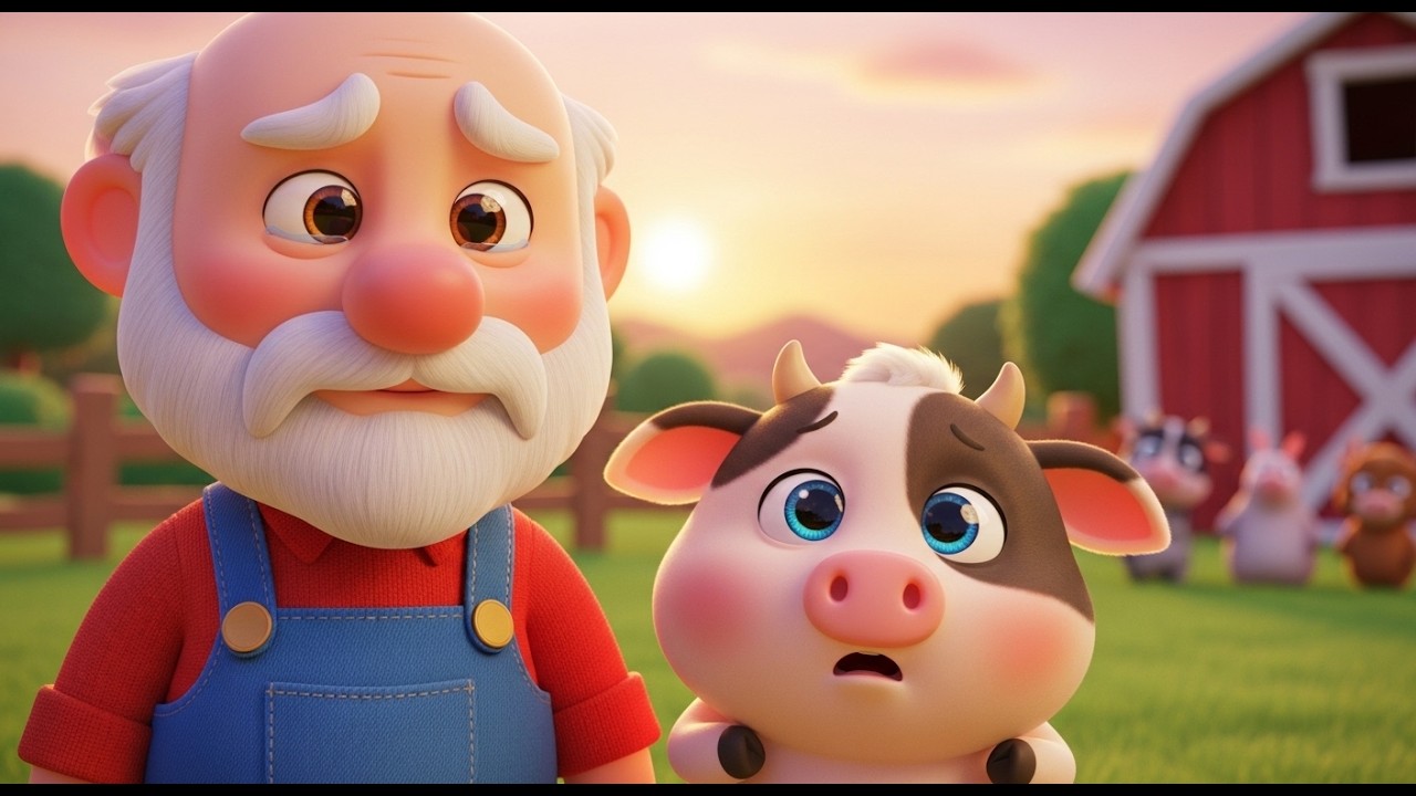 Old MacDonald Selling His Animals One by One – A Sad and Shocked Rhyme | Emotional Farm Story Song