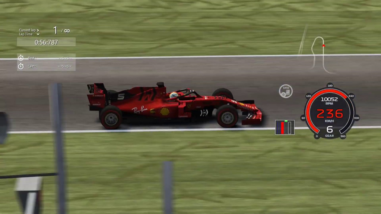 ACFL F1 2019 Replay: Heatwave Weather @ the Hockenheimring Simulated(Track Temps @ 50°C)