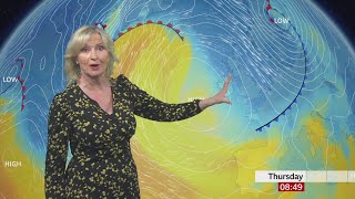 Carol Kirkwood - BBC Breakfast Weather 17/01/2022 - HD