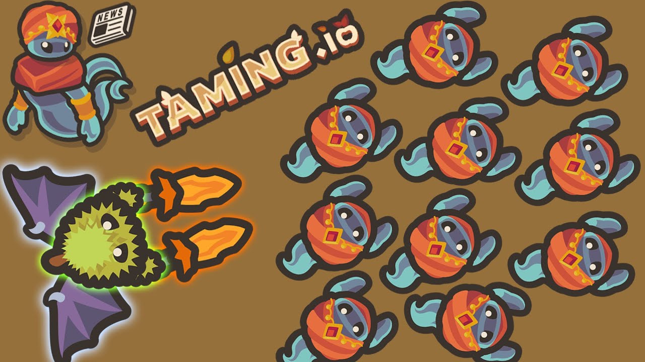 Taming.io New update // Tamed Genie Pet and then this happened