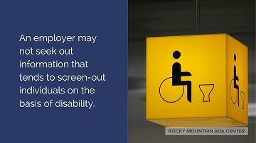 Do I Have to Disclose My Disability on a Job Application?