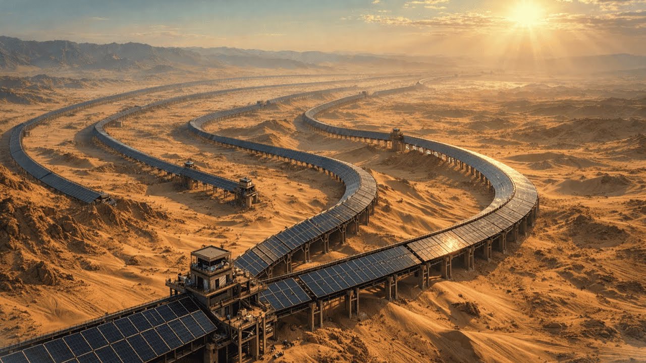 중국의 ‘태양광 만리장성’: 사막을 전력으로 바꾸는 초대형 프로젝트