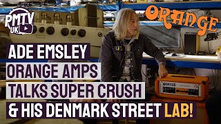 The Secret Denmark Street LAB Of Ade Emsley! - The LEAD Designer Of Orange Amps!