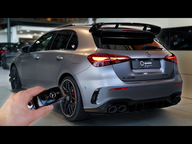 2023 Mercedes AMG A45 S Facelift (421hp) - Sound & Visual Review! class=