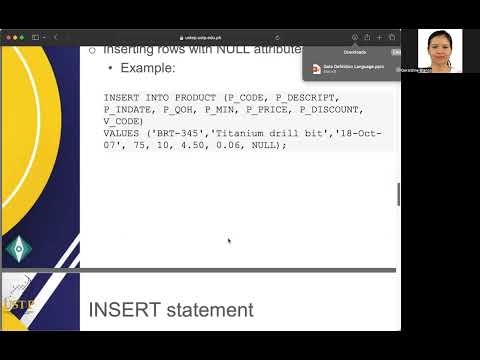 Data Manipulation Language