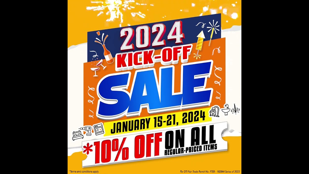 2024 Kick-Off Sale!