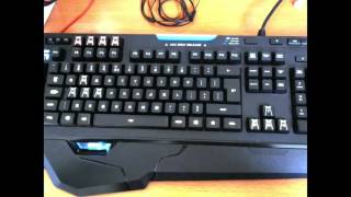 Logitech G910 Spectrogram