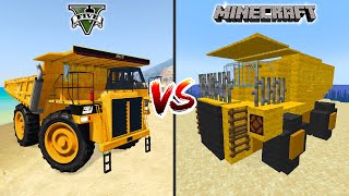 Minecraft Dump Truck vs GTA 5 Dump Truck - which is best?