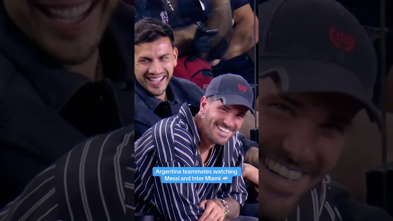 A nice night out for Giovani Lo Celso, Nicolás Otamendi, Rodrigo De Paul, and Leandro Paredes 😁