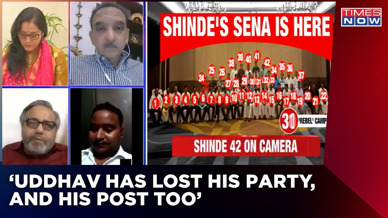 'Uddhav Has Lost His Party, He Has Already Lost The CM Post Also,' Says Shekhar Iyer | Maha Crisis