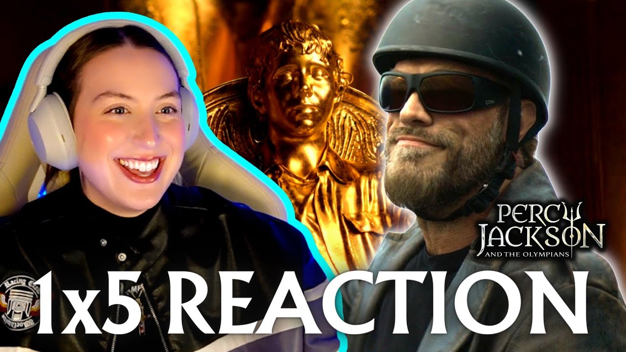 GOD OF MOTORCYCLES | Percy Jackson S1 EP5 Reaction - 
