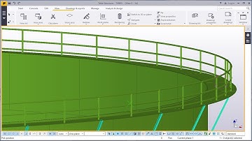 Fuel Storage Tank Part - 4 in Tekla Structures 2016