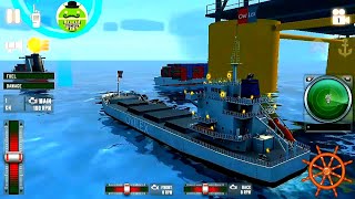 เกมมือถือ 2019 จำลองขับ เรือบรรทุกสินค้า Ship Sim 2019  เกมไม่ใช้เน็ต screenshot 1