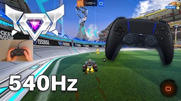 PS5 Controller ASMR 😴 Rocket League Ranked 🏆 Satisfying 360 FPS 4K