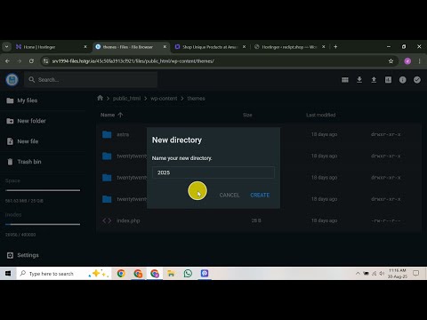How to Create Child Theme on Hostinger WordPress