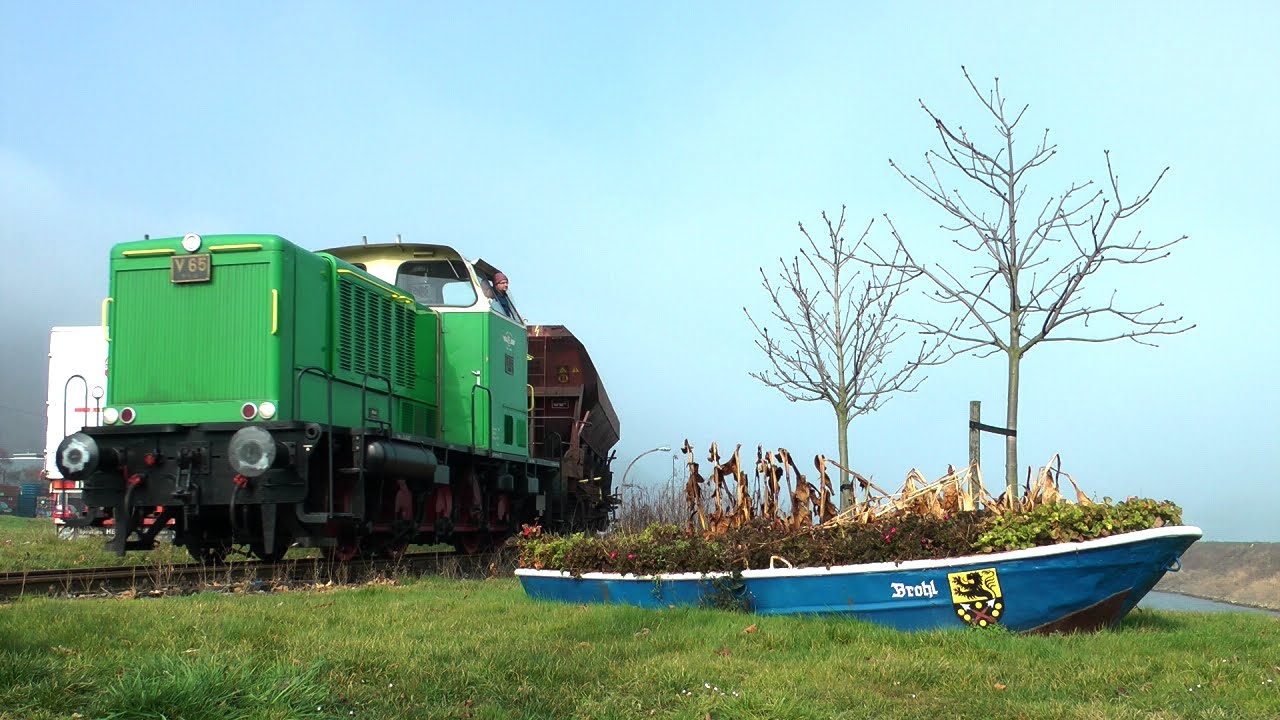 V65 der B.E.-MaK-Stangendiesel - Oldie, Jackshafts & Side Rods