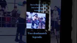 Suplex Into A Barbed Wire Trampoline.