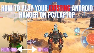 How to play your 'Android War Robots Account' on PC/Laptop | LD Emulator | Remove Lag