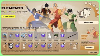 Avatar: Elements Event Pass Showcased! (All Rewards)