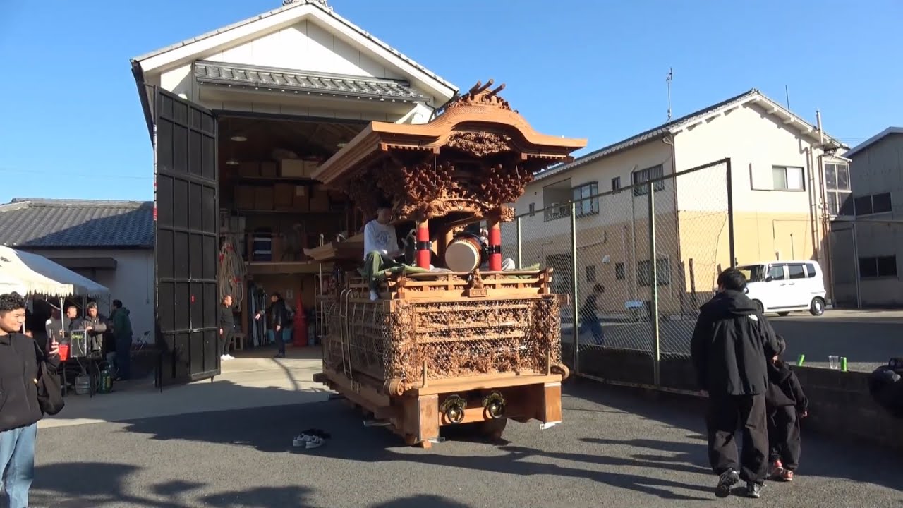 令和七年 長滝東だんじり 餅つき大会 2025/12/7