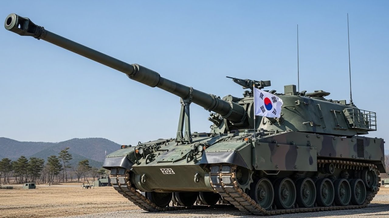 압도적인 화력! 대한민국 K9 썬더 자주포의 실전 능력 공개