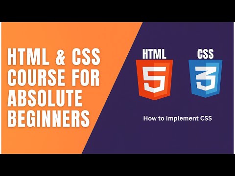 🔴 HTML & CSS Tutorial for Beginners #20 | How to Implement CSS