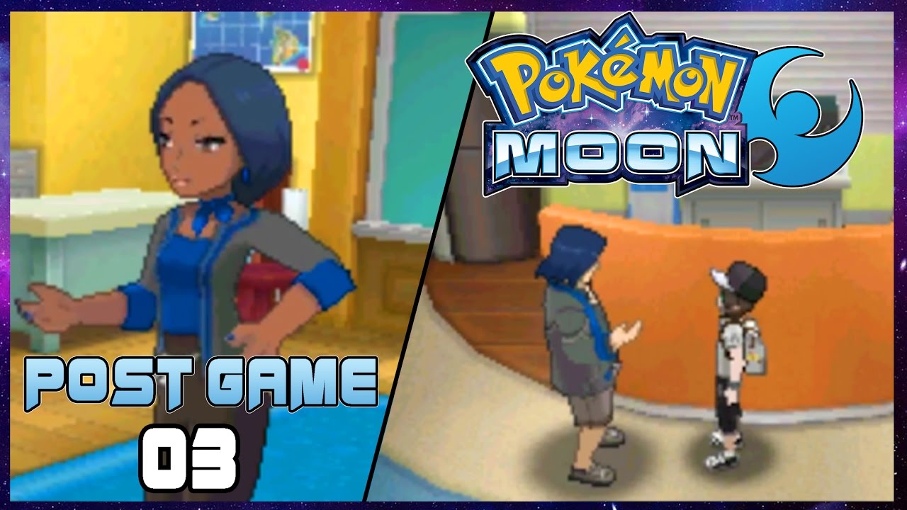 Pokemon Moon Post Game Part 3 GF Morimoto Battle + Oval Charm, Z crystals, Kings rock Walkthrough