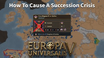 EU5 One Minute Guide - Triggering A Succession Crisis