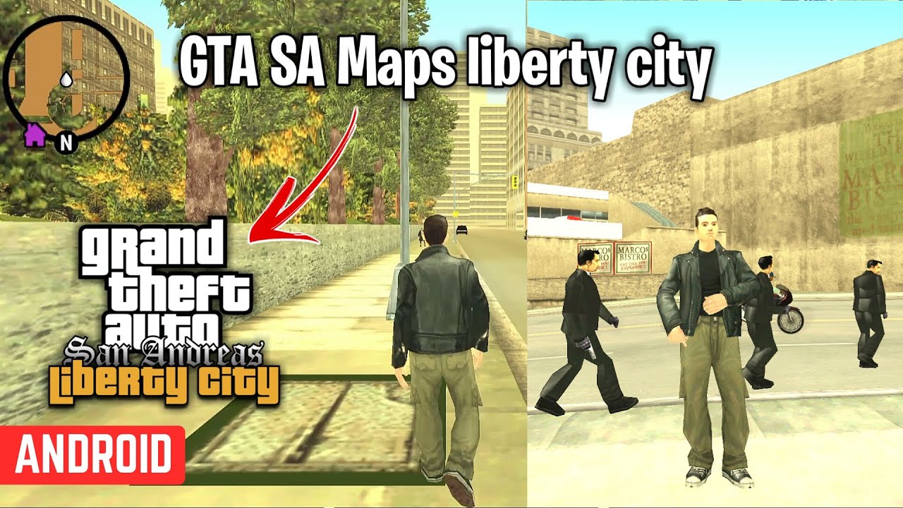 GTA Games for Android: San Andreas, Vice City, Liberty City