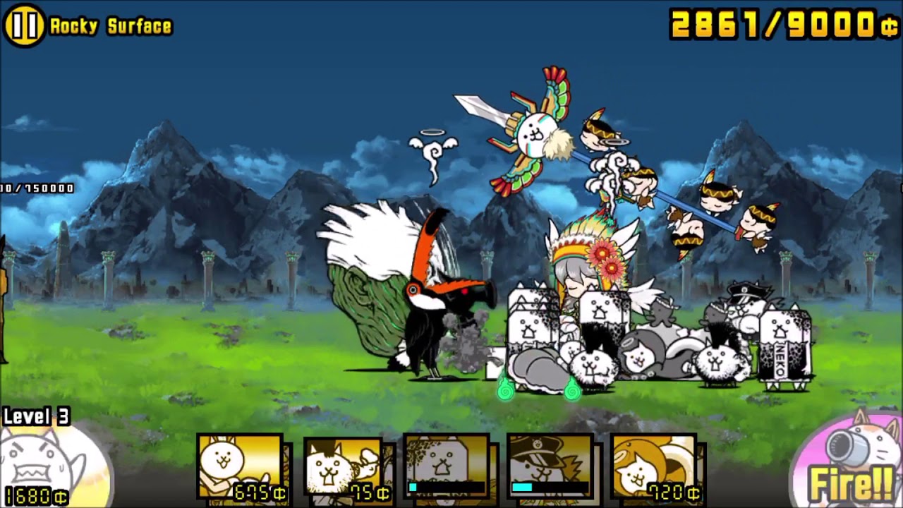 The Battle Cats -  Rocky Surface