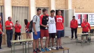 EBS 3x3 - Entrega de trofeos