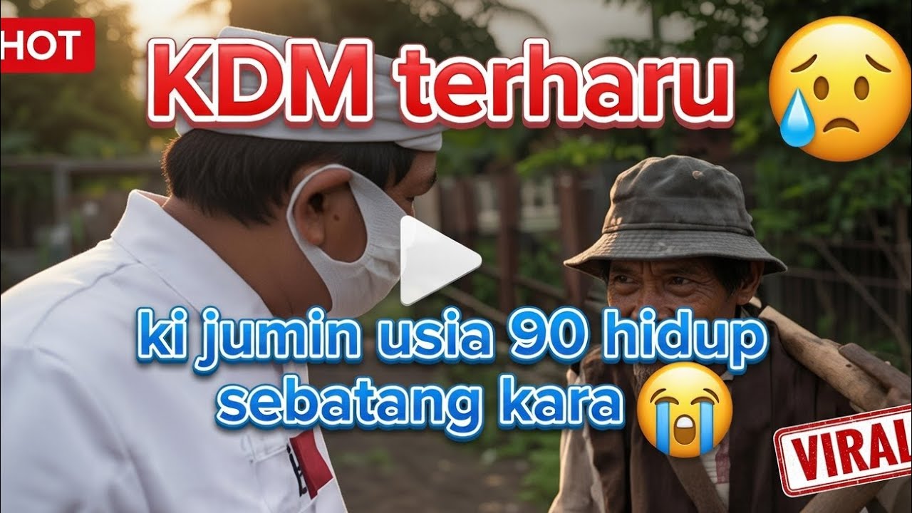 Ki jumin usia 90 hidup sebatang kara 😥😭#Kdm #Gubernurjabar