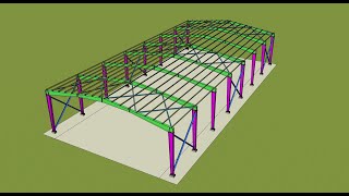Steel Structure Construction with Tapered Section | Components of Steel Structure