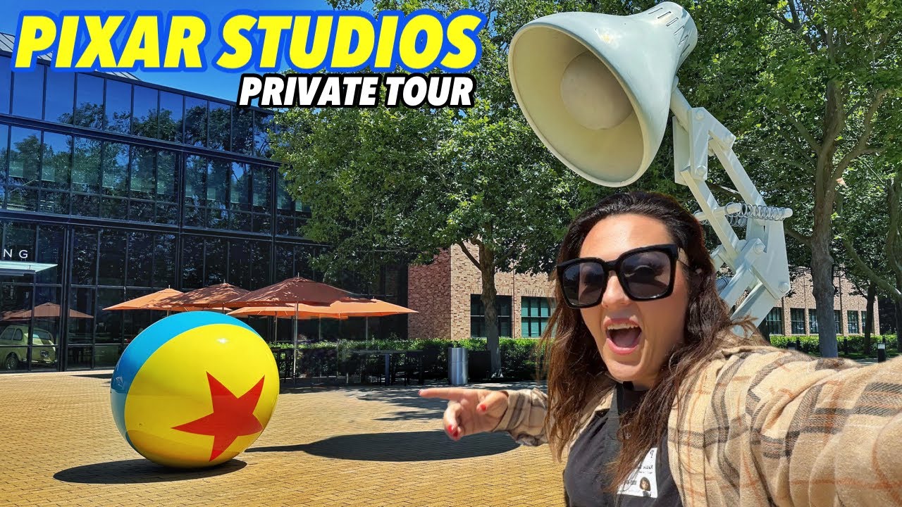 PIXAR ANIMATION STUDIOS TOUR! Exclusive look behind the Scenes! Emeryville, California 2025