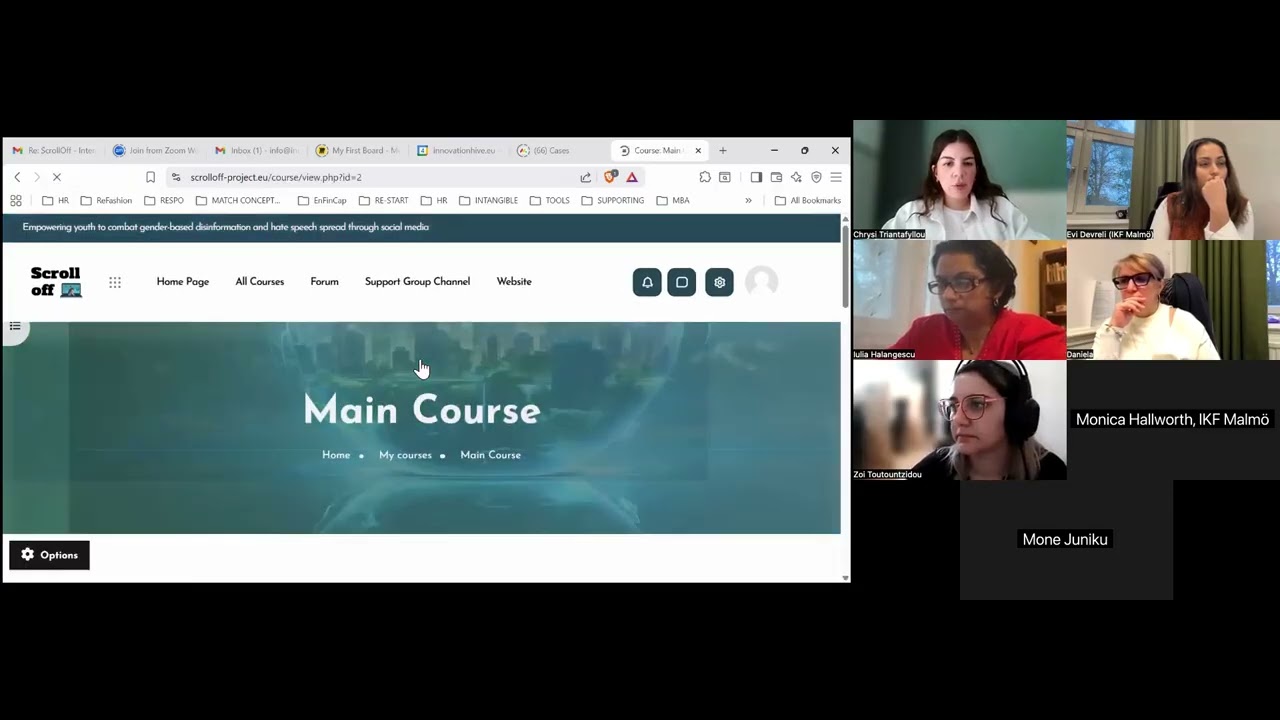 International lab - Let's ScrollOff the hate! Day 2/ Part 1