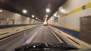 ⁴ᴷ⁶⁰ NYC State of Emergency : Sunset Park to Chinatown via Brooklyn-Battery Tunnel (April 19, 2020)