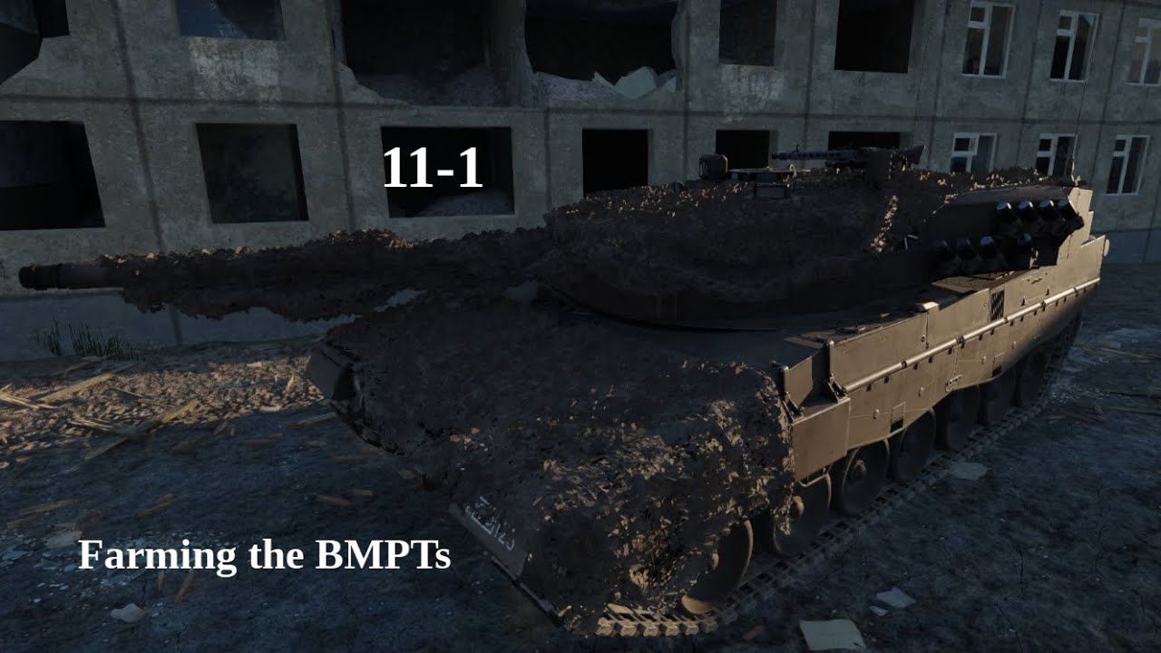 War Thunder | Leopard 2 (PzBtl 123) (11-1) gameplay