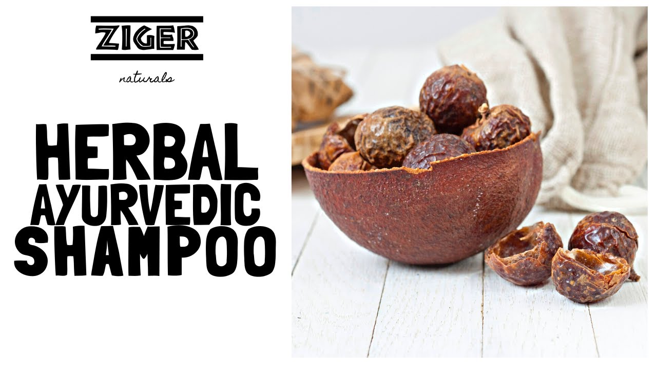 how to make natural shampoo with Ayurvedic ingredients 🌿 YouTube