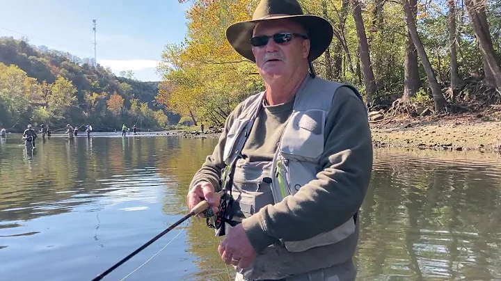 What fly is Wendell using on the Taneycomo today?